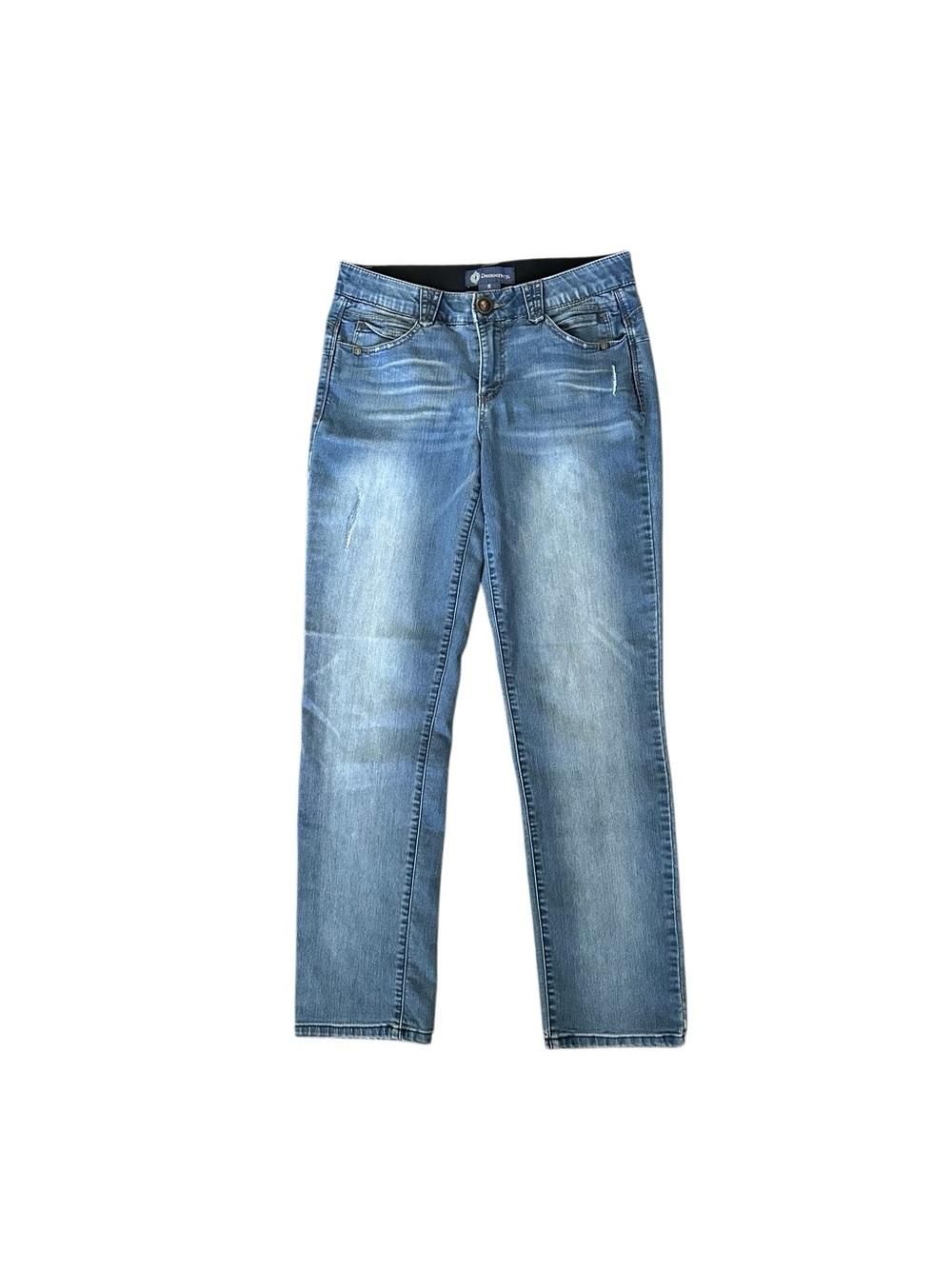 Democracy Classic Mid-Rise Straight Leg Jeans. Size 6. - Picture 5 of 11